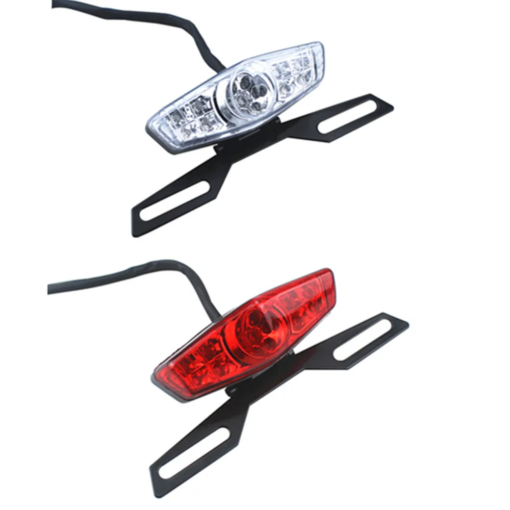 12v Motorcycle Rear Tail Light Brake Stop Light Lamp License Plate Light Mount Cruiser For Honda Yamaha Suzuki Kawasaki 
12v Motorcycle Rear Tail Light Brake Stop Light Lamp License Plate Light Mount Cruiser For Honda Yamaha Suzuki Kawasaki