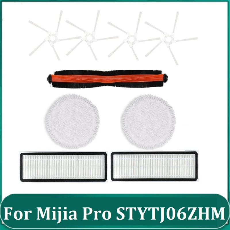 9Pcs For Xiaomi Mijia Pro STYTJ06ZHM Self-Cleaning Robot Vacuum Cleaner Accessories Filter Main Side Brush Mop Cloth
9Pcs For Xiaomi Mijia Pro STYTJ06ZHM Self-Cleaning Robot Vacuum Cleaner Accessories Filter Main Side Brush Mop Cloth