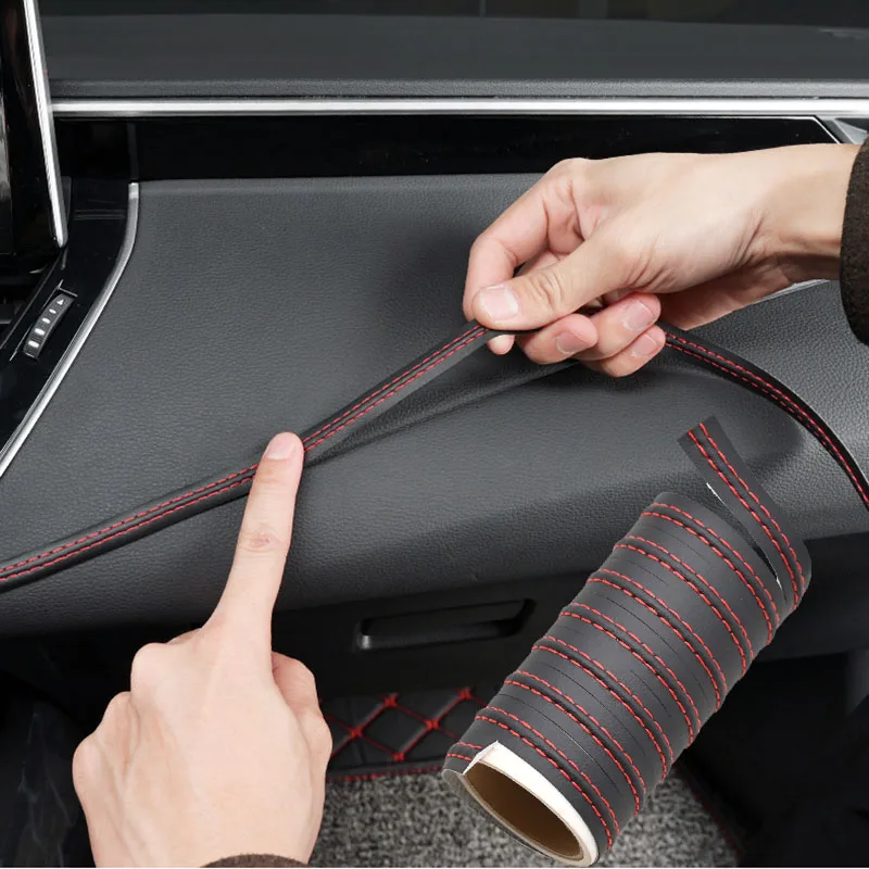 Car Style Pu Leather DIY Flexible Interior Moulding Trim Strips Car Accessories Decoration Braid Strip Dashboard Sticker
Car Style Pu Leather DIY Flexible Interior Moulding Trim Strips Car Accessories Decoration Braid Strip Dashboard Sticker