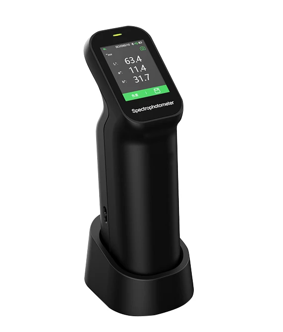 Portable Spectrophotometer CS-500 Wireless connection with Android or IOS devices via
Portable Spectrophotometer CS-500 Wireless connection with Android or IOS devices via