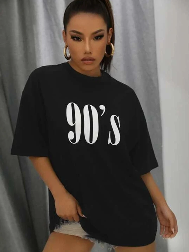 SALSPOR Women T-shirts Printed Harajuku Tops O Neck Short Sleeve Casual Tee Aesthetic Streetwear Summer Female Basic Tops
SALSPOR Women T-shirts Printed Harajuku Tops O Neck Short Sleeve Casual Tee Aesthetic Streetwear Summer Female Basic Tops