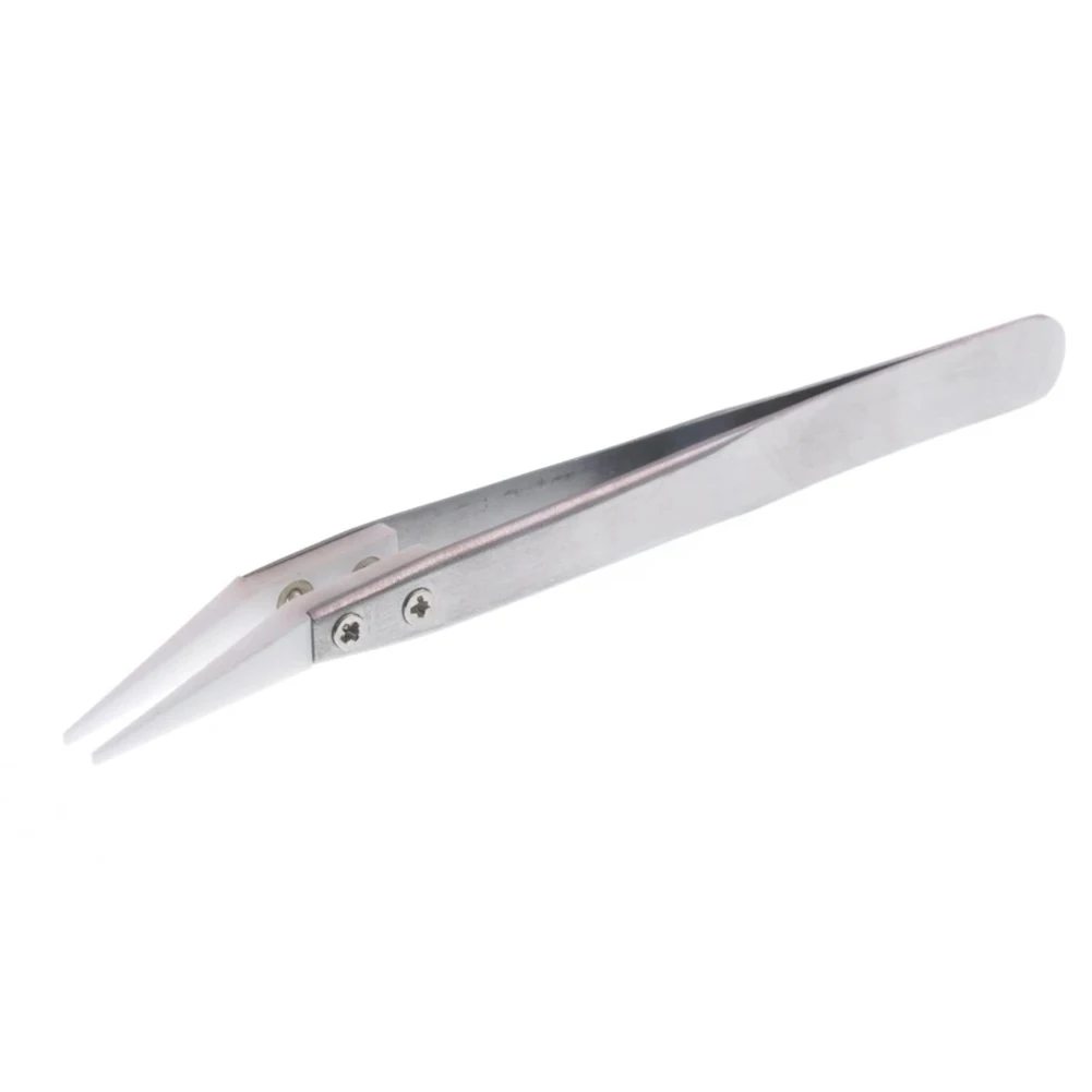 

Ceramic Clips Ceramic Tweezers Durable Heat Resistant High Temperature Wear Resistant Antimagnetic Ceramic Tweezers