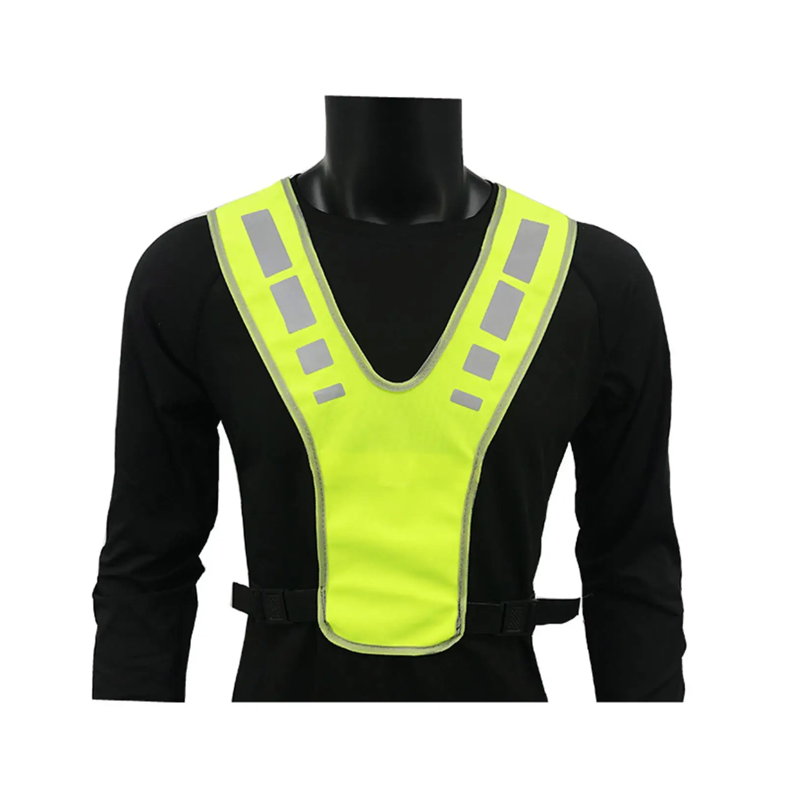 Safety Running Vest Adjustable High Visibility Sleeveless Garment Sports Wear for Working Jogging Riding Volunteer Runner 
Safety Running Vest Adjustable High Visibility Sleeveless Garment Sports Wear for Working Jogging Riding Volunteer Runner