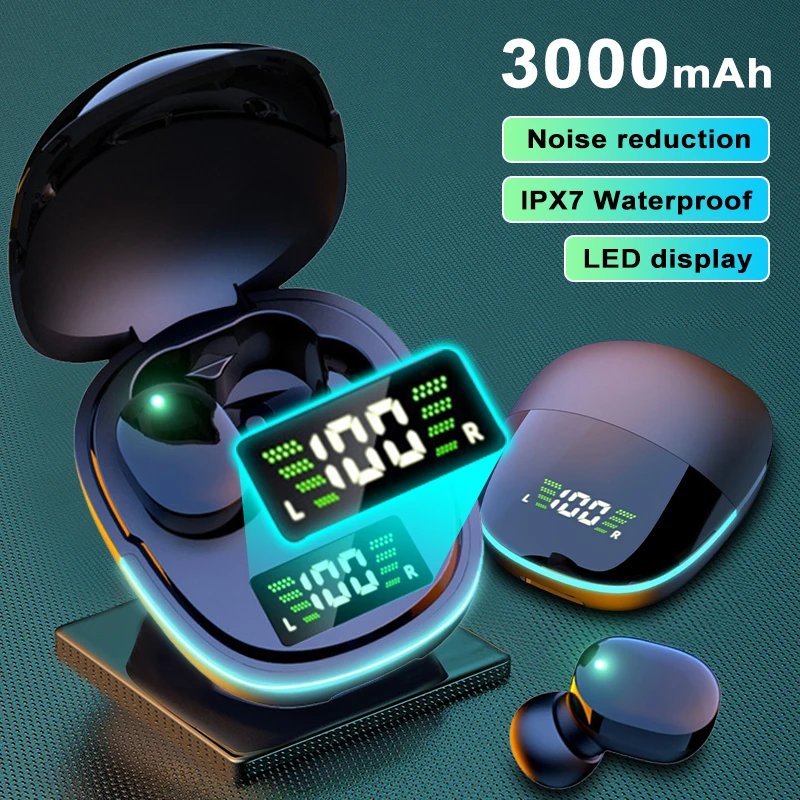 TWS Fone Bluetooth Earphones 5.1 Wireless Stereo Earbuds for SmartPhones Sport Headphones Bluetooth Earphones In-ear Headsets
TWS Fone Bluetooth Earphones 5.1 Wireless Stereo Earbuds for SmartPhones Sport Headphones Bluetooth Earphones In-ear Headsets