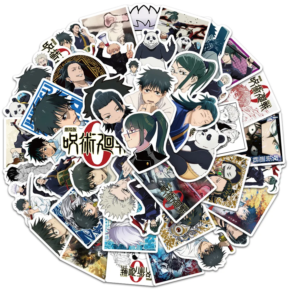 50Pcs/Packing Cartoon Anime Jujutsu Kaisen Stickers For DIY Laptop Study Room Scrapbooking Office Graffiti Sticker Decal Kid Toy
50Pcs/Packing Cartoon Anime Jujutsu Kaisen Stickers For DIY Laptop Study Room Scrapbooking Office Graffiti Sticker Decal Kid Toy