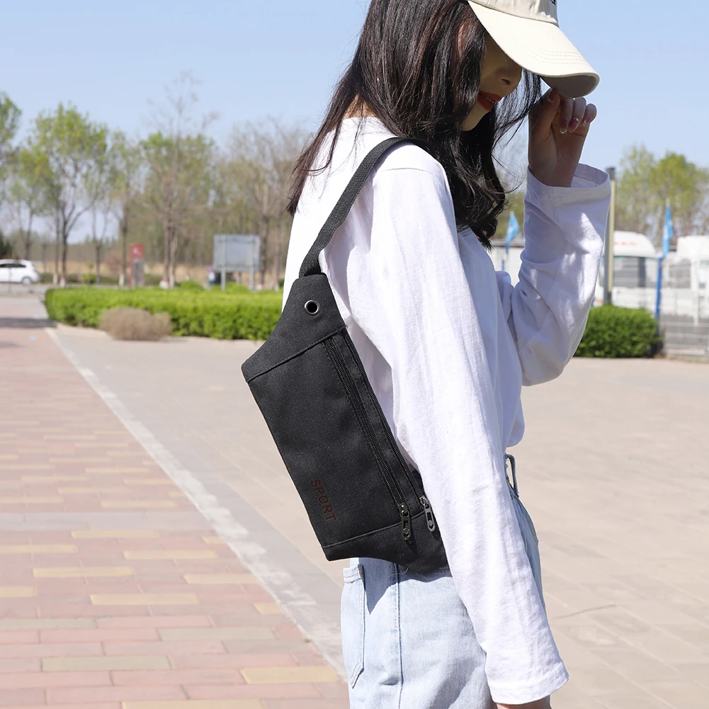 Men Mobile Phone Pouch Crossbody Bag Canvas Street Chest Pack Waist Belt Purse for Outdoor Shopping Traveling Decoration
Men Mobile Phone Pouch Crossbody Bag Canvas Street Chest Pack Waist Belt Purse for Outdoor Shopping Traveling Decoration
