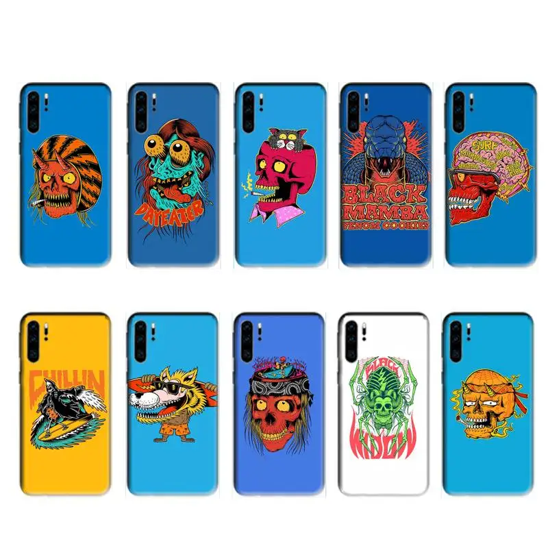 Skull Capa De Celular Phone Case For Huawei P20 P30 P40 Pro Mate 10 20 30 Pro Lite P Smart Y 6p 8s 9s 2019 Plus Nova 3I Set
Skull Capa De Celular Phone Case For Huawei P20 P30 P40 Pro Mate 10 20 30 Pro Lite P Smart Y 6p 8s 9s 2019 Plus Nova 3I Set