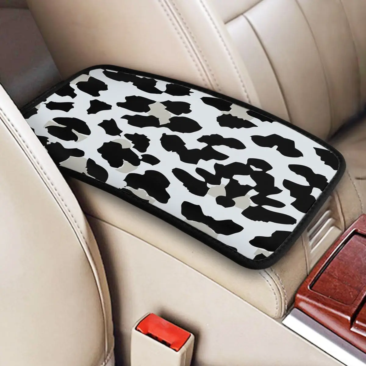 Leather Center Console Cover Pad Auto Interior Accessories Chic Snow Leopard Print Car Arm Rest Cover Mat Storage Box Cover
Leather Center Console Cover Pad Auto Interior Accessories Chic Snow Leopard Print Car Arm Rest Cover Mat Storage Box Cover