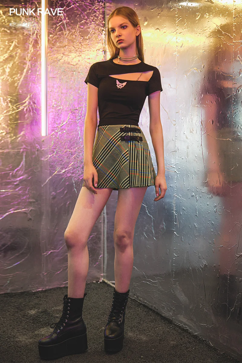 Женская воздухопроницаемая эластичная футболка, облегающая футболка в стиле «кибер-панк»
Женская воздухопроницаемая эластичная футболка, облегающая футболка в стиле «кибер-панк»