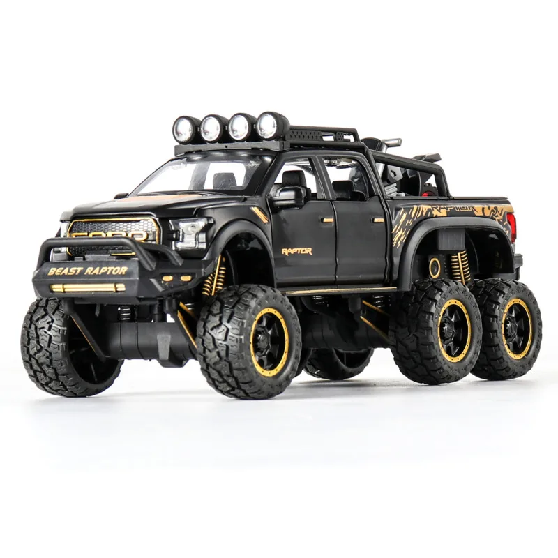 1/24 Ford Raptor F150 Pickup Alloy Car Model Diecasts & Toy Metal Modified Off-Road Vehicles Car Model Simulation Kids Toy Gift
1/24 Ford Raptor F150 Pickup Alloy Car Model Diecasts & Toy Metal Modified Off-Road Vehicles Car Model Simulation Kids Toy Gift