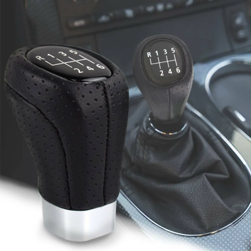 6 Speed Leather Gear Shift Knob Hot Sale Replacement Lever Shifter Handball For BMW 1 3 5 6 Series E46 E60 E87 E90 E91 E92
6 Speed Leather Gear Shift Knob Hot Sale Replacement Lever Shifter Handball For BMW 1 3 5 6 Series E46 E60 E87 E90 E91 E92