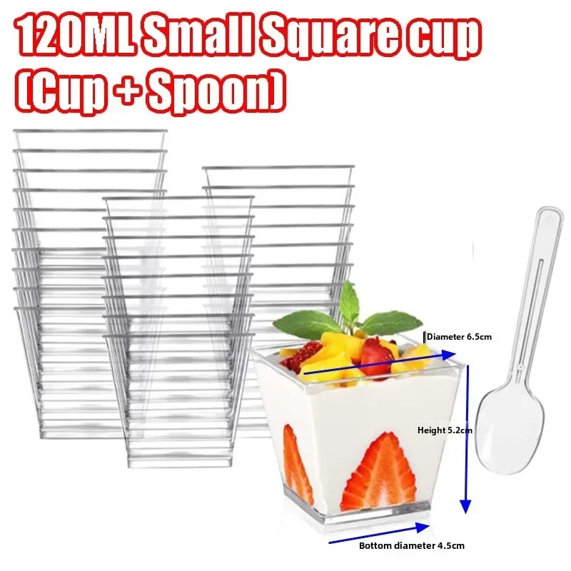 Одноразовые прозрачные стаканчики для десертов
Одноразовые прозрачные стаканчики для десертов