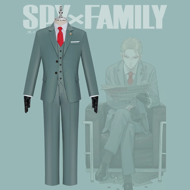 SPY×FAMILY Новый Loid Forger косплей В наличии! Ночная Осенняя копия семейный Мужской полный комплект костюм E 
SPY×FAMILY Новый Loid Forger косплей В наличии! Ночная Осенняя копия семейный Мужской полный комплект костюм E