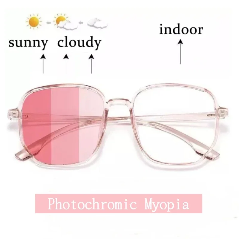 Myopia Photochromic Glasses New Trend Short Sight Prescription Eyeglasses Luxury Anti Blue Light Ladies Near Sight Eyewear
Myopia Photochromic Glasses New Trend Short Sight Prescription Eyeglasses Luxury Anti Blue Light Ladies Near Sight Eyewear