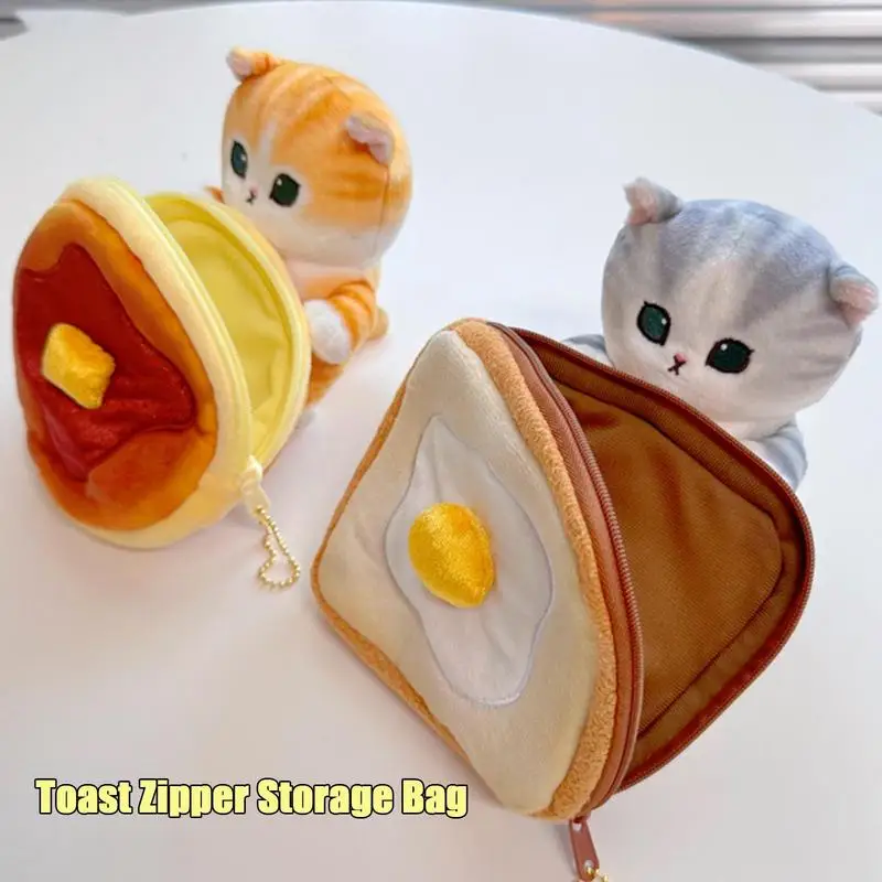 Animal Coin Purse Plush Cat Hug Toast Coin Wallets Coin Pouch Cute Money Pouch Zipper Coin Wallets Plush Cartoon Mini Animal
Animal Coin Purse Plush Cat Hug Toast Coin Wallets Coin Pouch Cute Money Pouch Zipper Coin Wallets Plush Cartoon Mini Animal