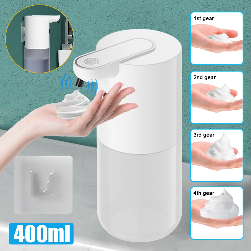 Touchless Automatic Soap Dispenser Sensor Foam Type-C Charging High Capacity Smart Liquid Soap Dispenser with Adjustable Switch
Touchless Automatic Soap Dispenser Sensor Foam Type-C Charging High Capacity Smart Liquid Soap Dispenser with Adjustable Switch