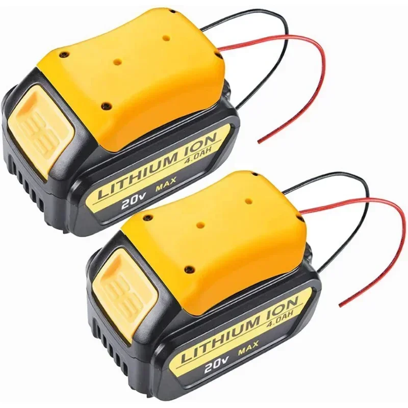 Для Dewalt 18 В/20 В адаптеры для батарей Max Power DIY разъем преобразователя батареи 12AWG