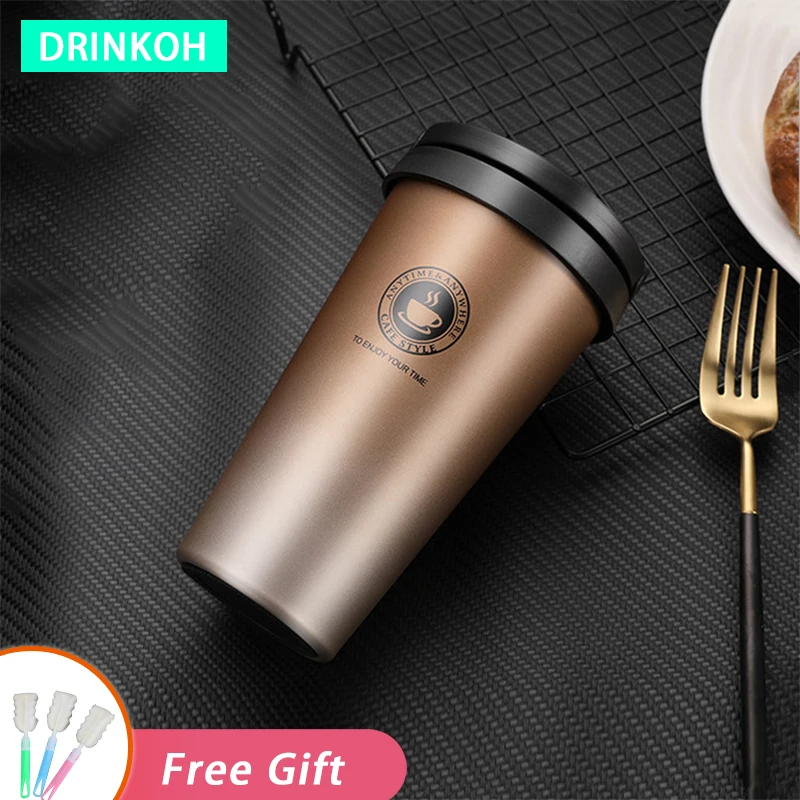 Handle Thermal Tumbler Cafe Insulated Cup In-Car Thermos 500ml Coffee Mug Stainless Steel Vacuum Flasks Portable Water Bottle
Handle Thermal Tumbler Cafe Insulated Cup In-Car Thermos 500ml Coffee Mug Stainless Steel Vacuum Flasks Portable Water Bottle