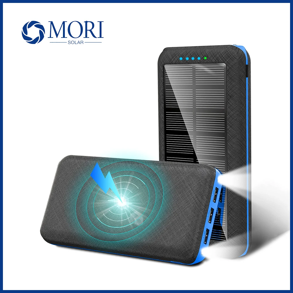 30000mAh Solar Wireless Power Bank Outdoor Fast Charging Mobile Phone Portable Waterproof Powerbank With FlashLight Camping
30000mAh Solar Wireless Power Bank Outdoor Fast Charging Mobile Phone Portable Waterproof Powerbank With FlashLight Camping