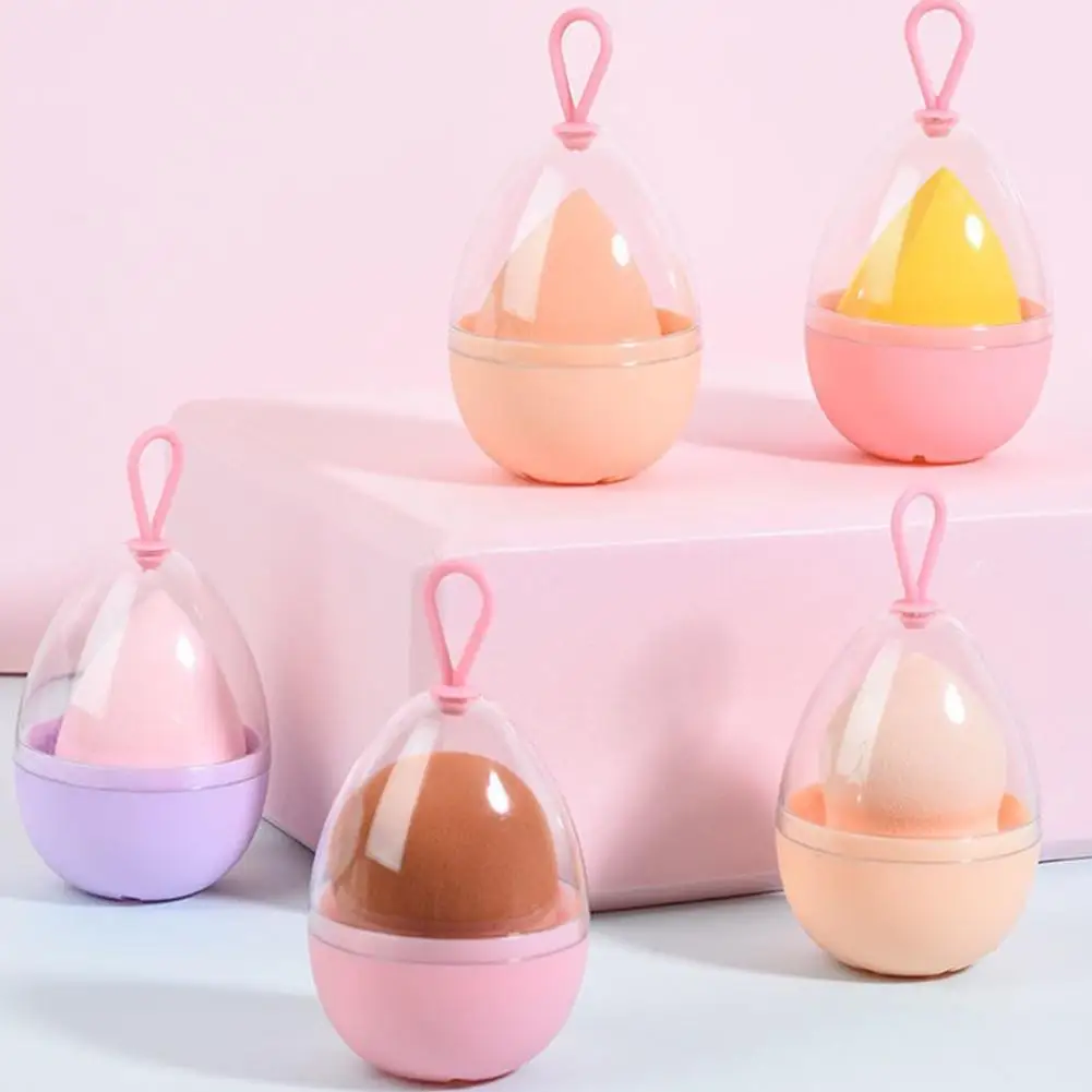 1PC Cosmetic Egg Storage Box Beauty Sponge Stand Storage Case Cosmetic Egg Shaped Rack Makeup Blender Puff Holder
1PC Cosmetic Egg Storage Box Beauty Sponge Stand Storage Case Cosmetic Egg Shaped Rack Makeup Blender Puff Holder