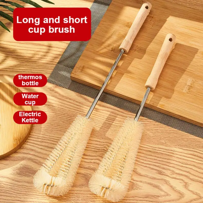 Long Wooden Handle Cup Brush Baby Bottle Brush Set Nylon Kitchen Glass Vacuum Flask Cleaning Cup Brush Kitchen Accessories
Long Wooden Handle Cup Brush Baby Bottle Brush Set Nylon Kitchen Glass Vacuum Flask Cleaning Cup Brush Kitchen Accessories