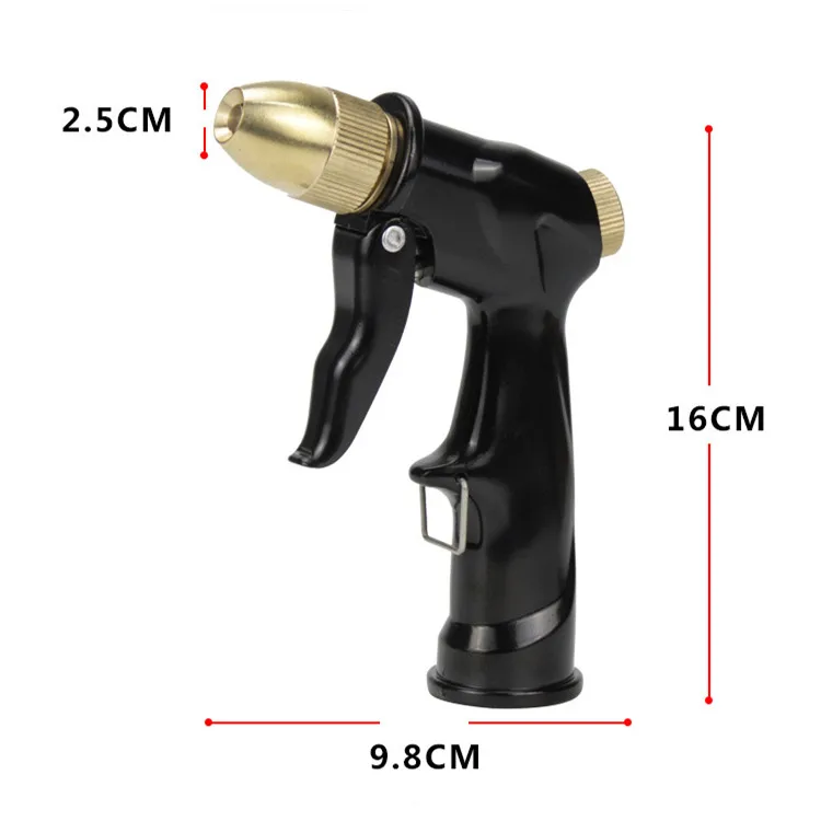 Multifunction Zinc Alloy metal garden spray nozzle garden hose nozzle cleaning gun
Multifunction Zinc Alloy metal garden spray nozzle garden hose nozzle cleaning gun