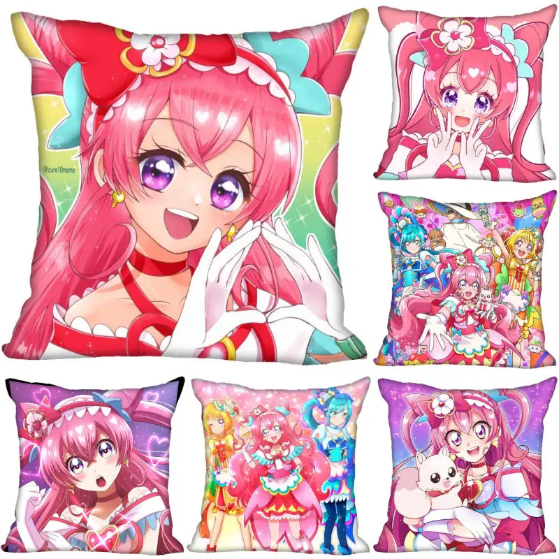 Delicious Party Precure Pillow Cover Bedroom Home Decorative Pillowcase Square Zipper Pillow Cases Fabric Eco-Friendly 0216
Delicious Party Precure Pillow Cover Bedroom Home Decorative Pillowcase Square Zipper Pillow Cases Fabric Eco-Friendly 0216