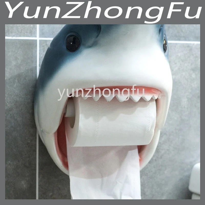 Suitable for shark roll holder resin dolphin tissue holder toilet bathroom shelf
Suitable for shark roll holder resin dolphin tissue holder toilet bathroom shelf