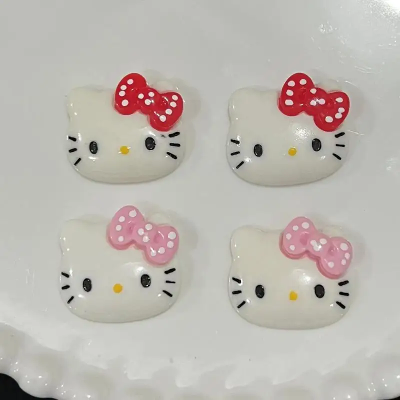 Милые милые заколки для волос с изображением кота Hellokitty из мультфильма Sanrio, аксессуары из смолы, 2 шт.
Милые милые заколки для волос с изображением кота Hellokitty из мультфильма Sanrio, аксессуары из смолы, 2 шт.