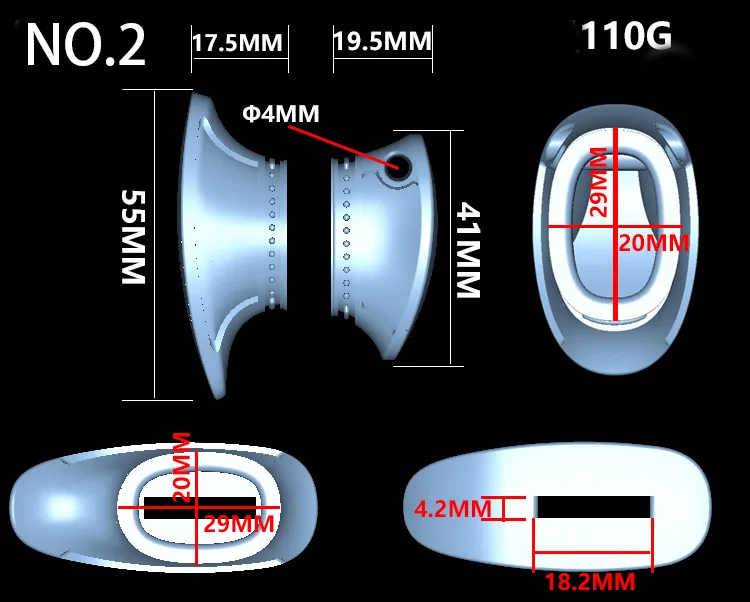 Защита для рукоятки ножа TYSEEK серая из нержавеющей стали 430
Защита для рукоятки ножа TYSEEK серая из нержавеющей стали 430