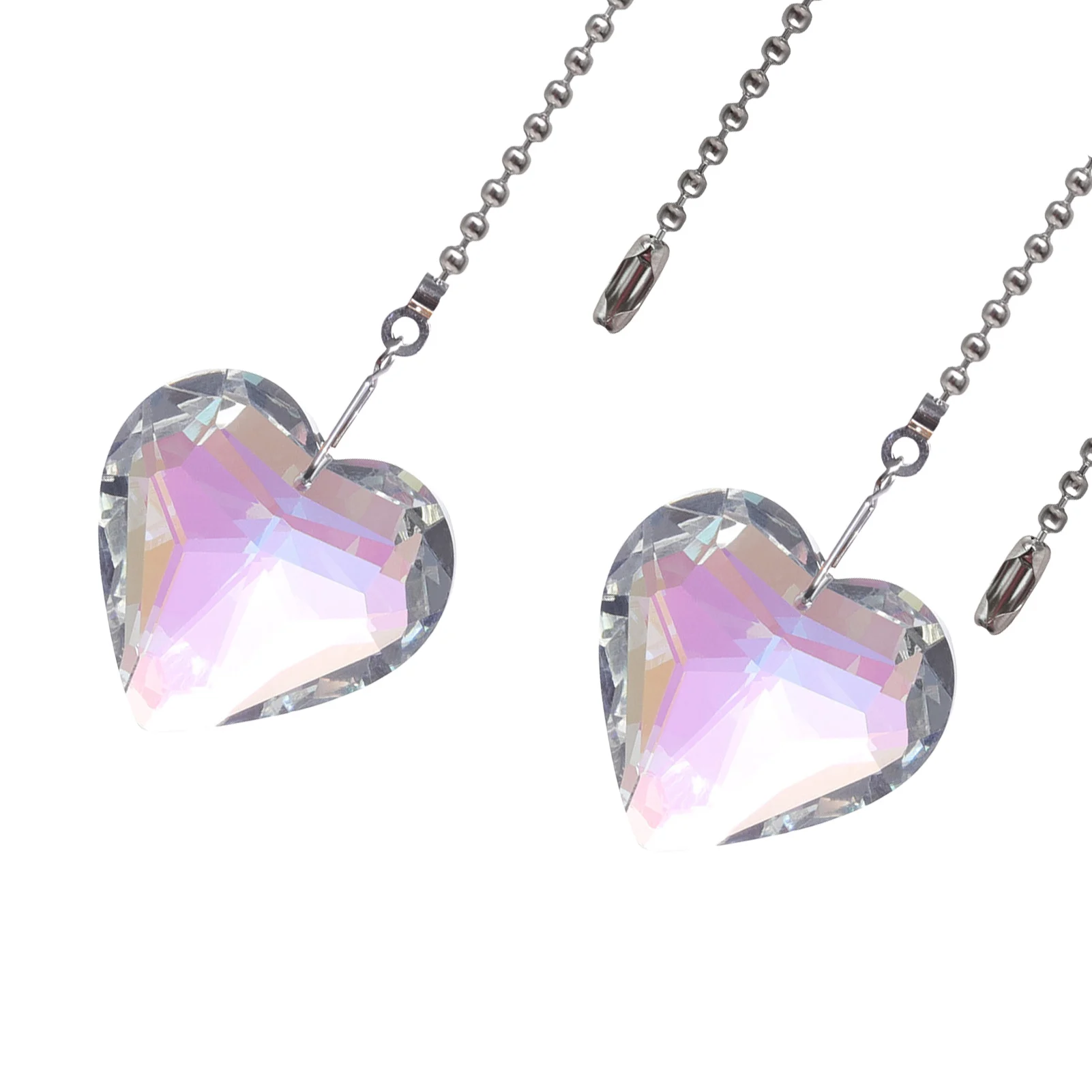 Heart For Window Balcony Kitchen Garden Clear Heart Crystal S 2 PCS Heart-Shaped Clear Glass BallHeart Prisms Pendants Rainbow
Heart For Window Balcony Kitchen Garden Clear Heart Crystal S 2 PCS Heart-Shaped Clear Glass BallHeart Prisms Pendants Rainbow