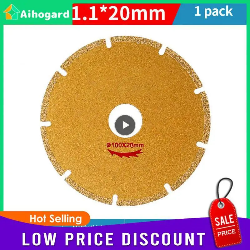 

Cutting Blade Diamond Wear-resistant Angle Grinder Sheet Durable Sharp Fast Ctting Wheel Blade Saw Blade Tools High Temperature