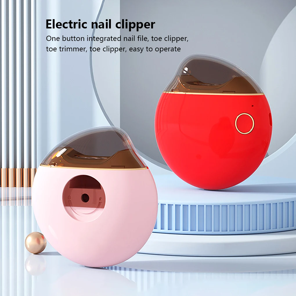 Electric Automatic Nail Clippers Trimmer Manicure for Adults Kids Nail Cutter Pedicure Finger Toe Scissors Nail Debris Container
Electric Automatic Nail Clippers Trimmer Manicure for Adults Kids Nail Cutter Pedicure Finger Toe Scissors Nail Debris Container
