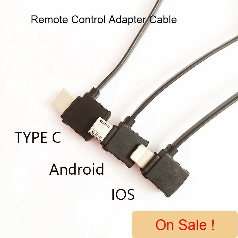Used For DJI Original Remote Control Data Cable Line for Mavic Pro 2 Mini 2 Air 2 Wire Connet Android Micro USB Type-c IOS
Used For DJI Original Remote Control Data Cable Line for Mavic Pro 2 Mini 2 Air 2 Wire Connet Android Micro USB Type-c IOS