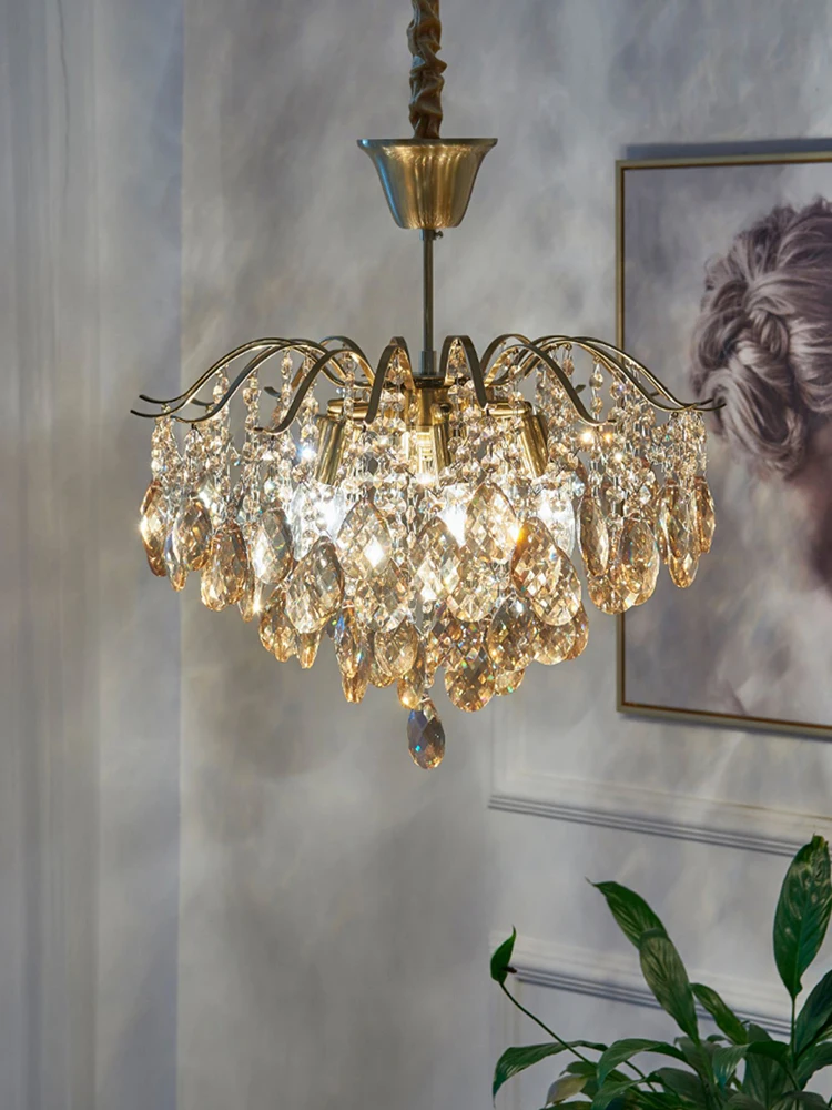 Nordic Ceiling Light Vintage Luxury Crystal Chandeliers Led for Bedroom Lighting for Living Room Pendant Lights for Dining Room
Nordic Ceiling Light Vintage Luxury Crystal Chandeliers Led for Bedroom Lighting for Living Room Pendant Lights for Dining Room