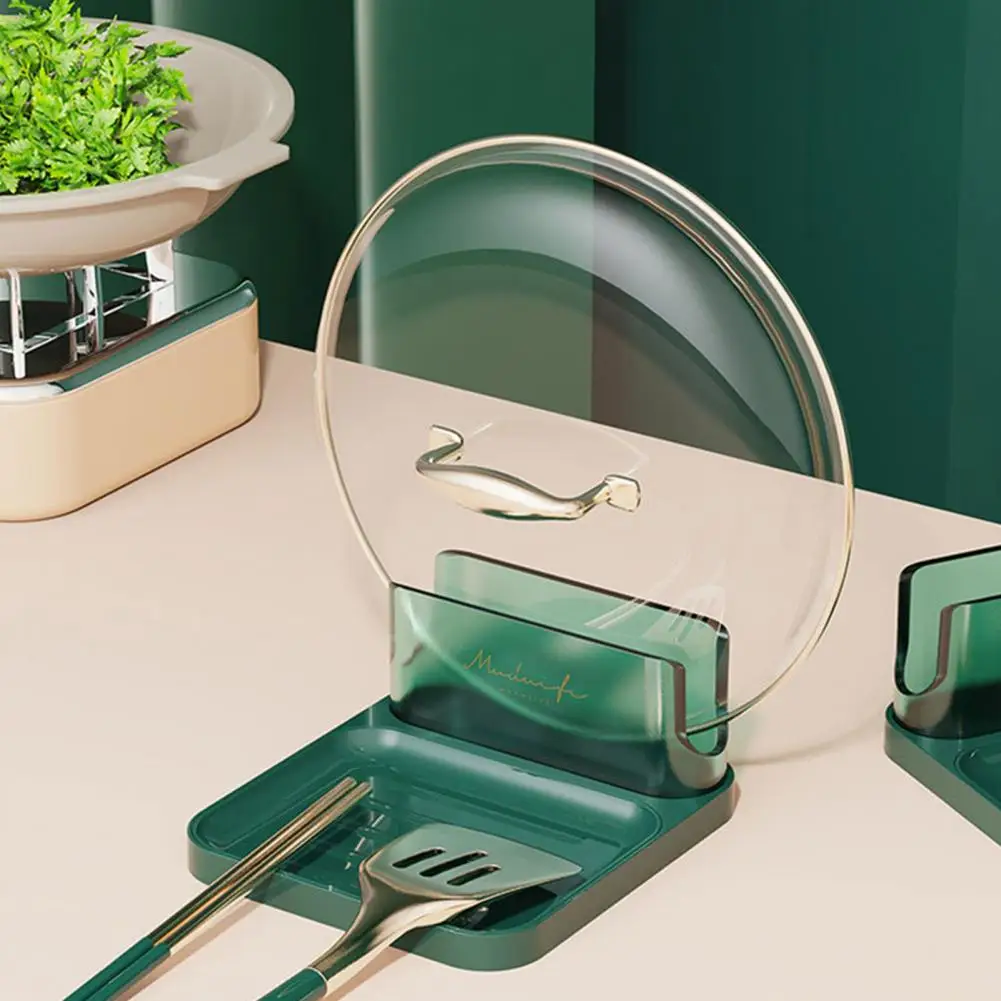 Useful Pan Cover Shelf Smooth Edge Universal Pot Lid Rack Spoon Holder Stand PET Pot Lid Shelf Home Supplies
Useful Pan Cover Shelf Smooth Edge Universal Pot Lid Rack Spoon Holder Stand PET Pot Lid Shelf Home Supplies