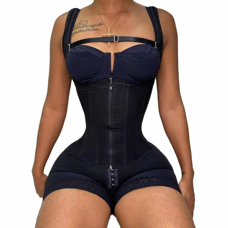 Women Fajas Colombianas Compression Garment With Wide Adjustable Shoulder Strap Full Body Shapewear bbl Post op Surgery Supplies
Women Fajas Colombianas Compression Garment With Wide Adjustable Shoulder Strap Full Body Shapewear bbl Post op Surgery Supplies