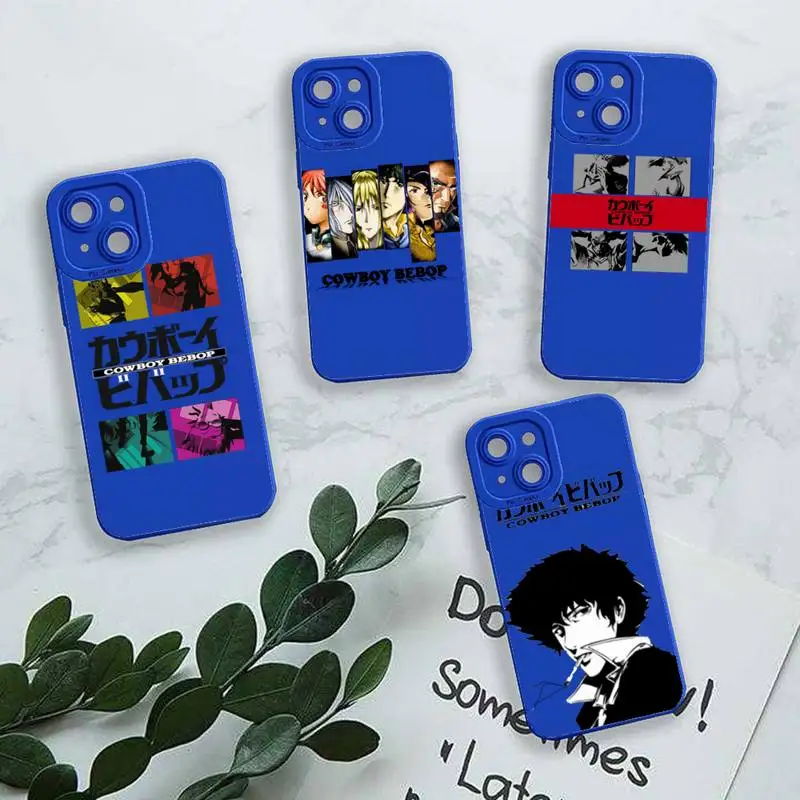 cowboy bebop anime Phone Case For iPhone 13 12 11 Pro MAX Mini X XS XR 7 8 Plus Liquid Silicone Klein Blue 
cowboy bebop anime Phone Case For iPhone 13 12 11 Pro MAX Mini X XS XR 7 8 Plus Liquid Silicone Klein Blue