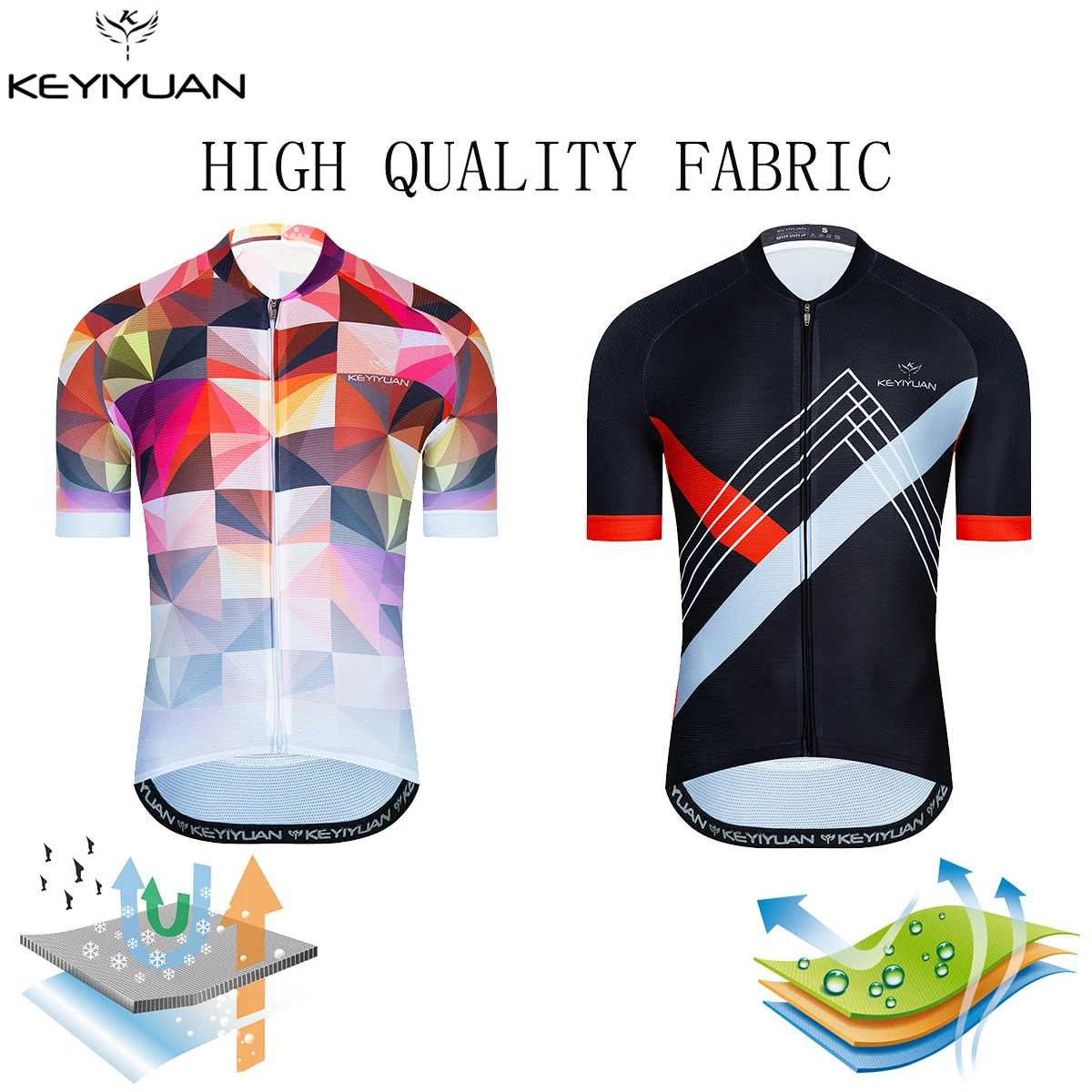 KEYIYUAN 2022 Summer Short Sleeve Cycling Jersey Men Outdoor MTB Clothes Bicycle Clothing Bike Sportswear Mallots Ciclismo
KEYIYUAN 2022 Summer Short Sleeve Cycling Jersey Men Outdoor MTB Clothes Bicycle Clothing Bike Sportswear Mallots Ciclismo