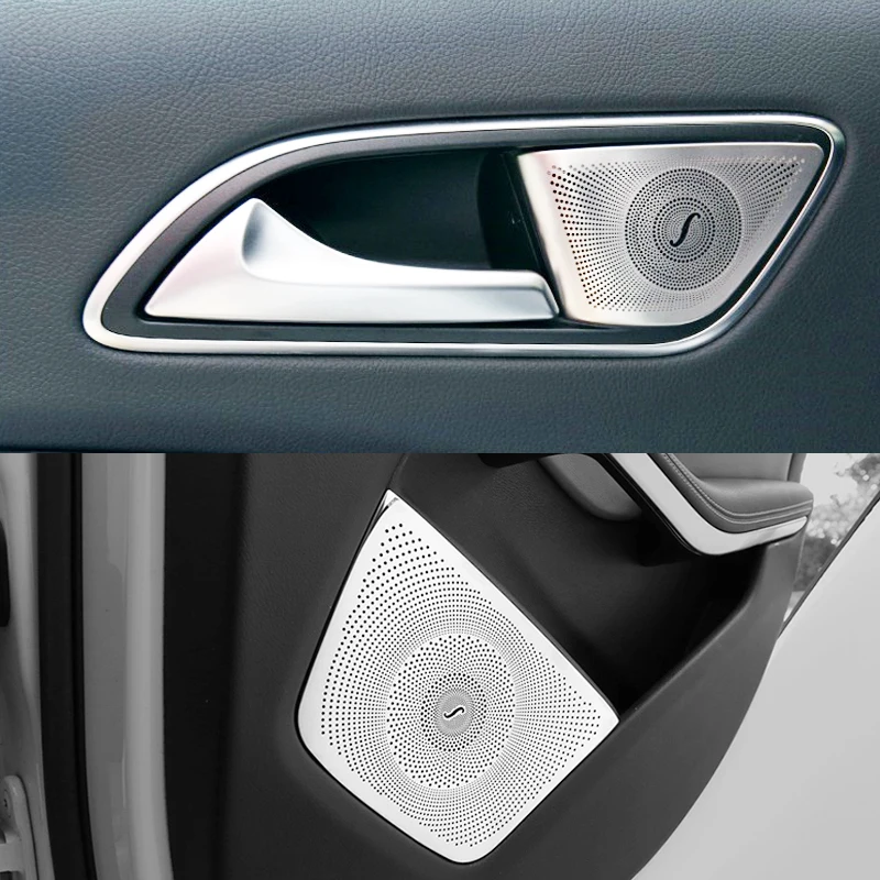 Car styling Car Audio Speaker Rear Door Loudspeaker Trim Cover For Mercedes Benz A GLA CLA Class W176 X156 C117 Auto Accessories
Car styling Car Audio Speaker Rear Door Loudspeaker Trim Cover For Mercedes Benz A GLA CLA Class W176 X156 C117 Auto Accessories