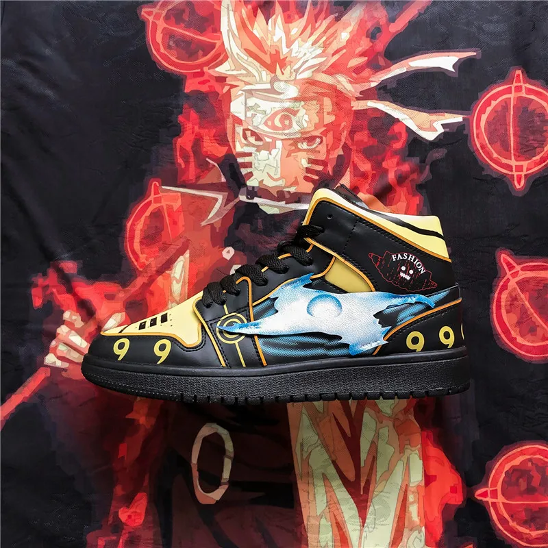 Uzumaki Anime high top shoes 2021 new personalized customized sneakers sports basketball board shoes
Uzumaki Anime high top shoes 2021 new personalized customized sneakers sports basketball board shoes