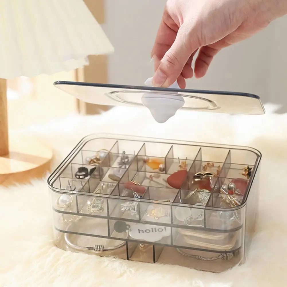 Practical Classification Waterproof Multi-tire Jewelry Storage Box for Home Jewelry Organizer Tray Jewelry Storage Box
Practical Classification Waterproof Multi-tire Jewelry Storage Box for Home Jewelry Organizer Tray Jewelry Storage Box