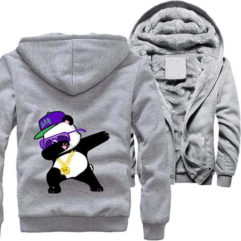 Dabbing Animal Dance Hip Hop Panda Funny Jackets Streetwear Hip Hop Thicken Winter Jacket Men Fleece Sweatshirts Hoodies Coats
Dabbing Animal Dance Hip Hop Panda Funny Jackets Streetwear Hip Hop Thicken Winter Jacket Men Fleece Sweatshirts Hoodies Coats