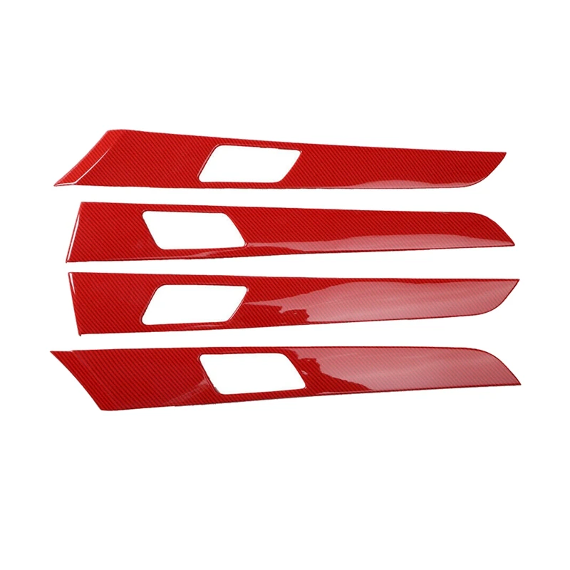 4Pcs for Hyundai Sonata 2015-2019 Red Carbon Fiber Automotive Interior Inner Door Panel Strip Cover Frame Trim 4Pcs
4Pcs for Hyundai Sonata 2015-2019 Red Carbon Fiber Automotive Interior Inner Door Panel Strip Cover Frame Trim 4Pcs