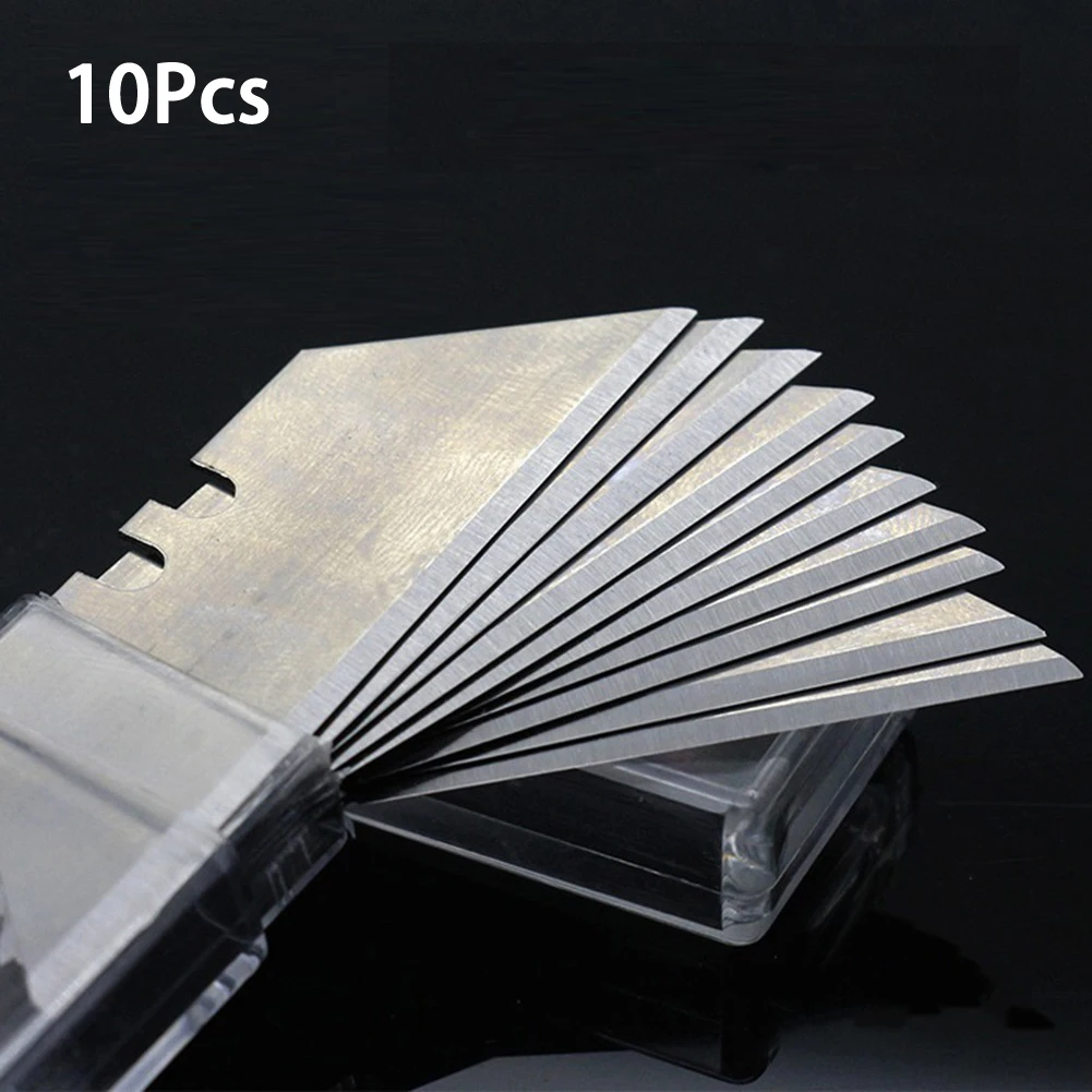 10Pcs Set Multifunction Trapezoidal Blade Art Craft Cutter Tool Replacement Blade For Home Decoration Paper Plywood Cutting
10Pcs Set Multifunction Trapezoidal Blade Art Craft Cutter Tool Replacement Blade For Home Decoration Paper Plywood Cutting