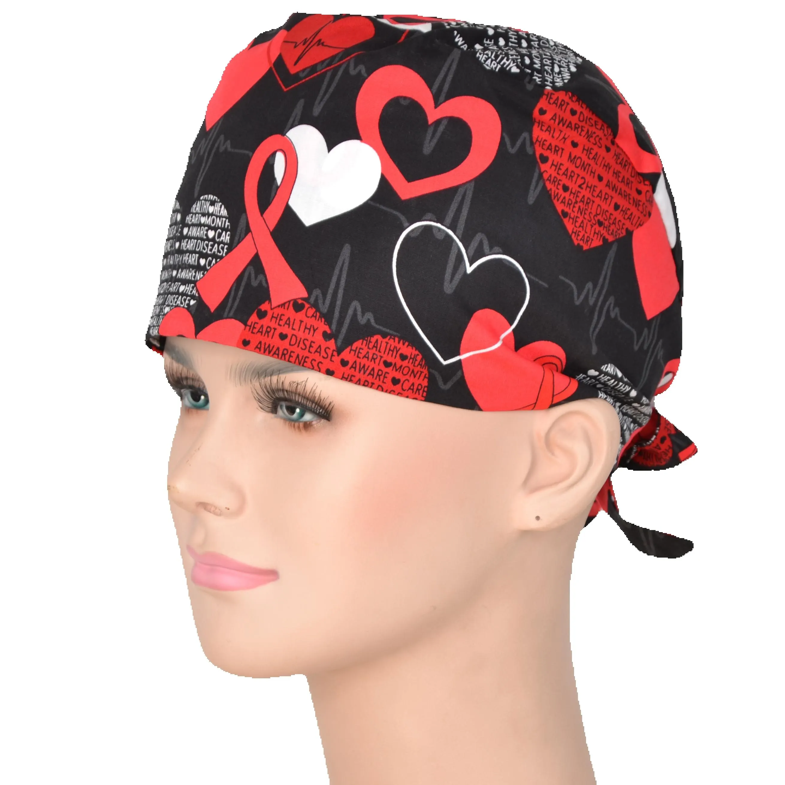 Бренд Hennar "унисекс" скраб для мужчин и женщин, скраб-кепки в черном цвете с сердечками и лентами, 3 размера скраб-кепки
Бренд Hennar "унисекс" скраб для мужчин и женщин, скраб-кепки в черном цвете с сердечками и лентами, 3 размера скраб-кепки