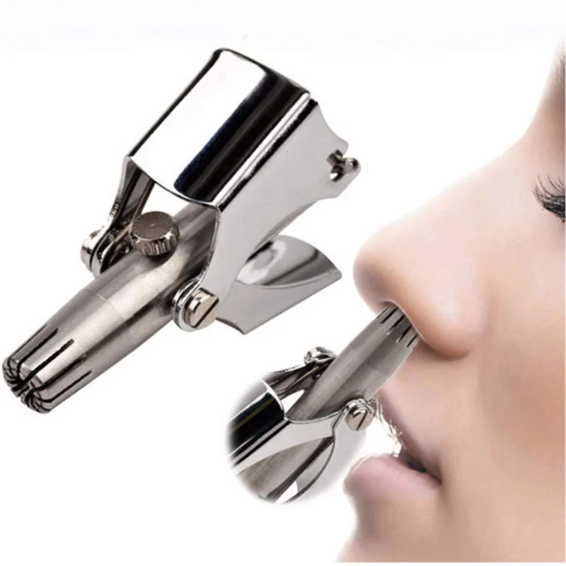 Nose Hair Ear Trimmer Stainless Steel Manual Washable Portable Tondeuse Nez Hair Remover Nose Vibrissa Razor Shaver
Nose Hair Ear Trimmer Stainless Steel Manual Washable Portable Tondeuse Nez Hair Remover Nose Vibrissa Razor Shaver