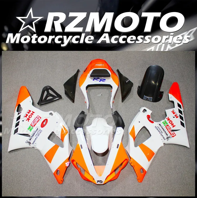 Новый комплект обтекателей для мотоцикла из АБС-пластика подходит для YAMAHA YZF-R1 2000 2001 00 01 r1 пользовательский бесплатно Оранжевый Белый
Новый комплект обтекателей для мотоцикла из АБС-пластика подходит для YAMAHA YZF-R1 2000 2001 00 01 r1 пользовательский бесплатно Оранжевый Белый