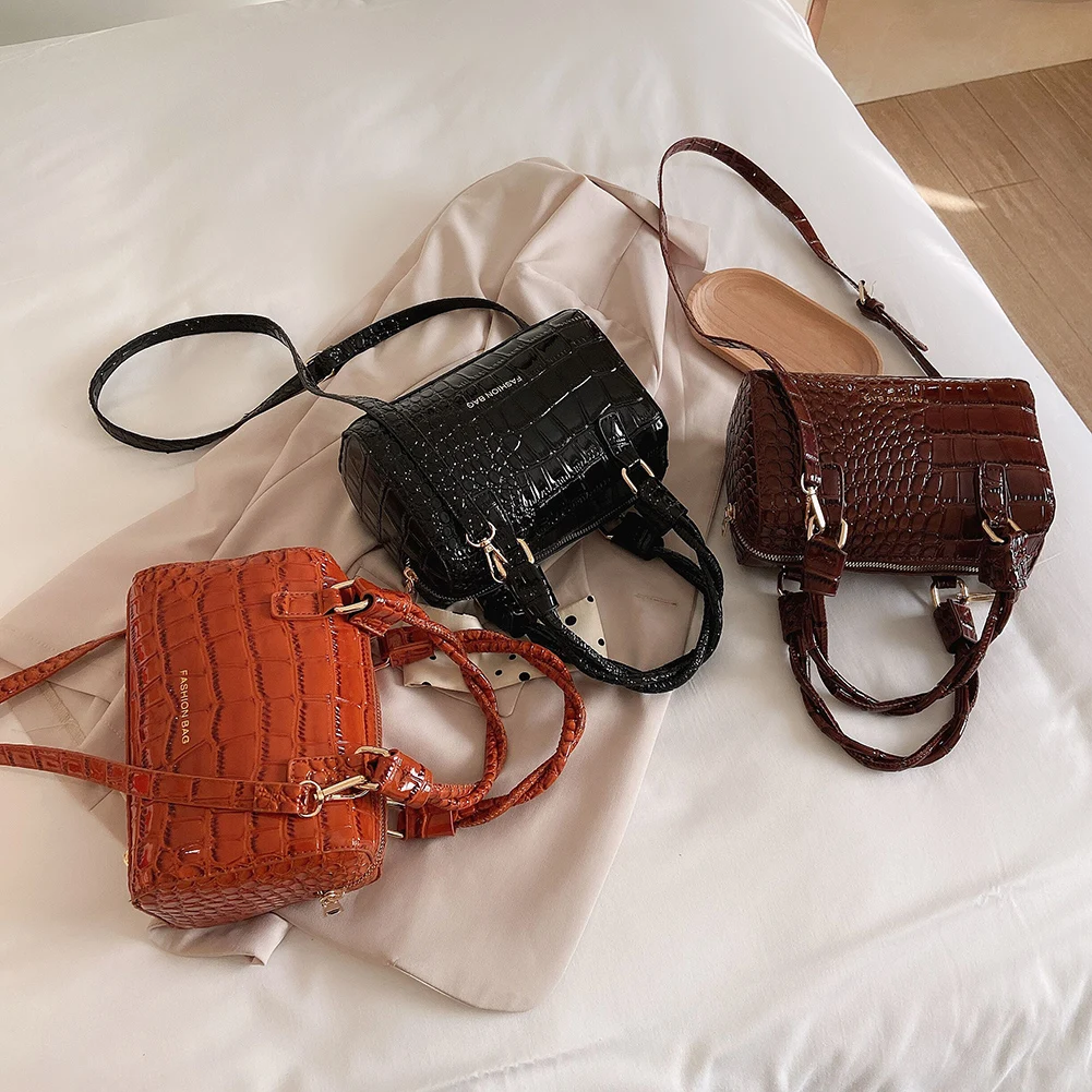 Alligator Printed Crossbody Bags Women Daily Travel Solid Zipper Shopping Travel Handbag PU Leather Shoulder Bags
Alligator Printed Crossbody Bags Women Daily Travel Solid Zipper Shopping Travel Handbag PU Leather Shoulder Bags