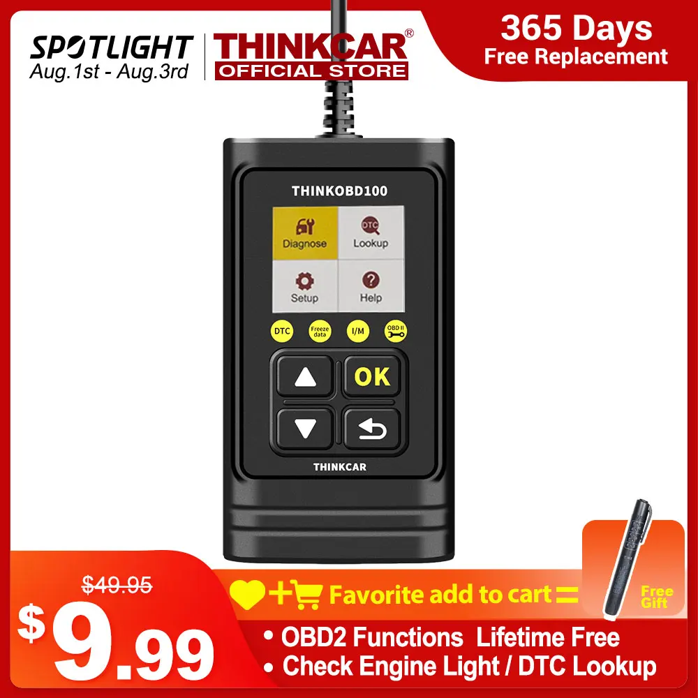 THINKOBD 100 все функции OBD2 DTC поиск VIN сброс данных в реальном времени Диагностика освещения двигателя Автомобильный сканер диагностический инс...
THINKOBD 100 все функции OBD2 DTC поиск VIN сброс данных в реальном времени Диагностика освещения двигателя Автомобильный сканер диагностический инс...